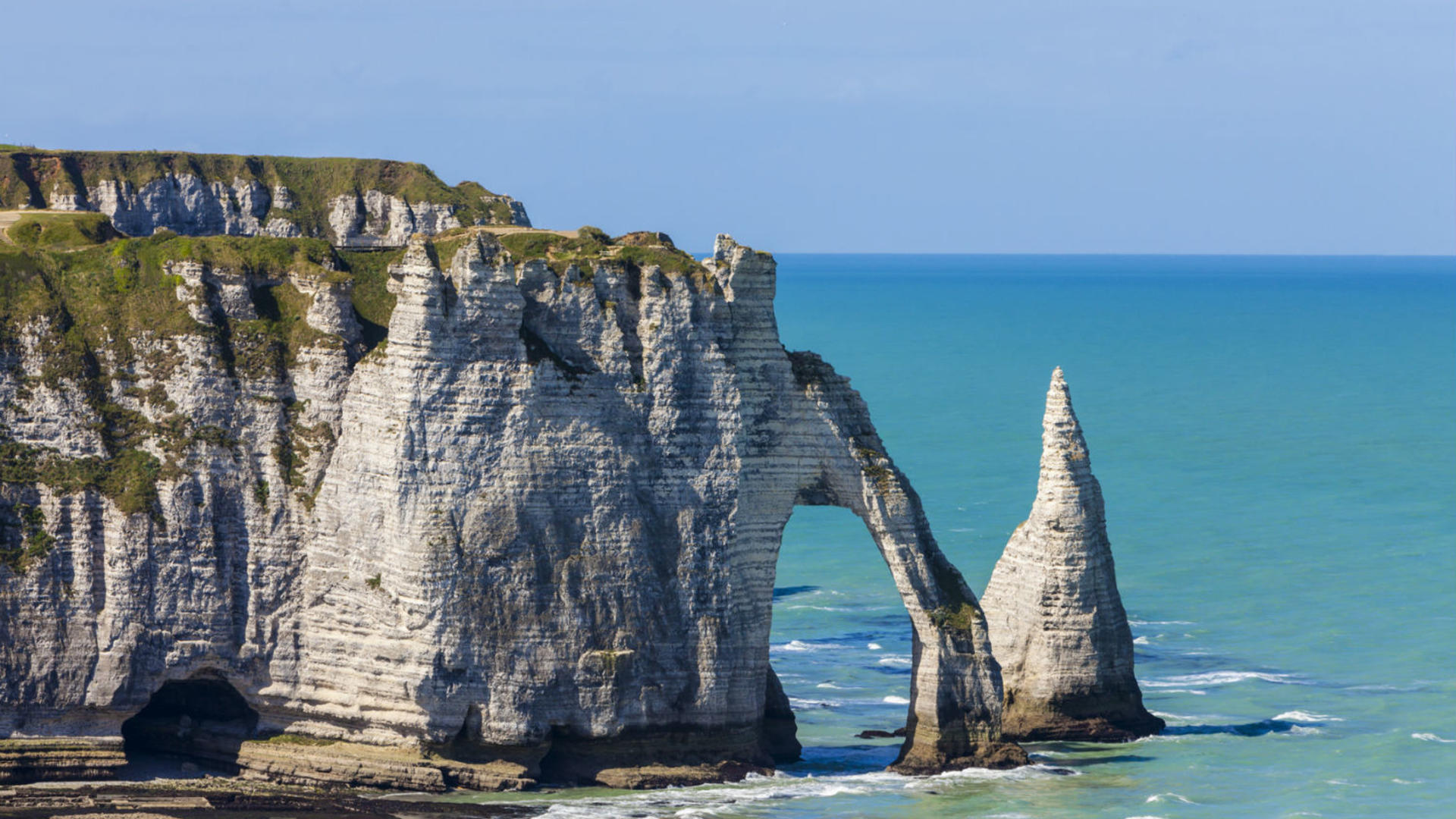 Decouverte la France - Falaises Etretat